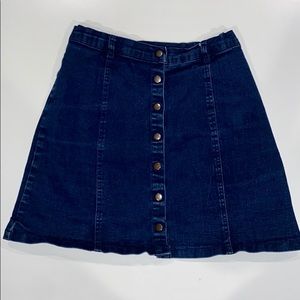 Trendy jean skirt
